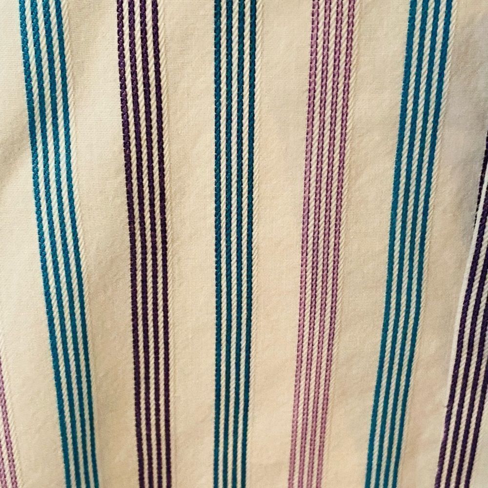 Alan Flusser Dress striped Shirt Button Down - Picture 10 of 14